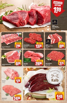 Rindfleisch im REWE Prospekt "Dein Markt" mit 32 Seiten (Jena)