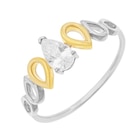 Le Manège à Bijoux Montauban - Promo Bague en or jaune et argent rhodié oxyde de zirconium Promo Bague en or jaune et argent rhodié oxyde de zirconium à 92,00 € dans le catalogue Le Manège à Bijoux à Montauban