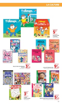 Promotion T'choupi dans le prospectus Super U, valable du 09/06/2026 au 21/06/2026 Promo T'choupi dans le catalogue Super U du moment à la page 13