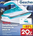 Dampfbügeleisen Freemove Air 2400 W im Angebot bei Netto Marken-Discount in Garbsen Dampfbügeleisen Freemove Air 2400 W Angebote von Tefal bei Netto Marken-Discount Garbsen für 20,00 €