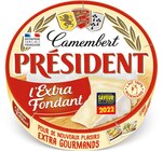 CAMEMBERT L'EXTRA FONDANT PRESIDENT dans le catalogue U Express