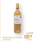 Sauternes - Château Ladonne en promo chez Monoprix Cestas à 12,38 €