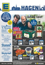EDEKA Prospekt für Hagen mit 24 Seiten EDEKA Prospekt für Hagen: "Aktuelle Angebote", 24 Seiten, 23.05.2022 - 28.05.2022