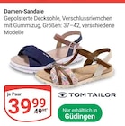 Damen-Sandale im Angebot bei GLOBUS in Saarbrücken Damen-Sandale Angebote von Tom Tailor bei GLOBUS Saarbrücken für 39,99 €