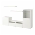 Aktuelles TV-Möbel, Kombination weiß Angebot bei IKEA in Bremerhaven ab 426,98 €