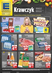 Aktueller E center Prospekt mit Wasser, "Wir lieben Lebensmittel!", Seite 1