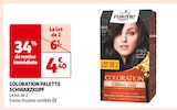 Coloration palette - Schwarzkopf à 4,40 € dans le catalogue Auchan Supermarché