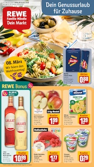 REWE Prospekt der Woche "Dein Markt" Seite 1, 02.03.2026 bis 07.03.2026 für Neu-Ulm Aktueller REWE Prospekt "Dein Markt" Seite 1 von 20 Seiten für Neu-Ulm