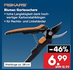 Blumen Gartenschere im Angebot bei Netto Marken-Discount in Nordhausen Blumen Gartenschere Angebote von FISKARS bei Netto Marken-Discount Nordhausen für 6,99 €