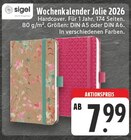 Wochenkalender Jolie 2026 Angebote von Sigel bei E center Voerde für 7,99 €