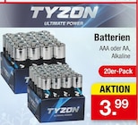 Batterien AAA oder AA, Alkaline bei Zimmermann im Hannover Prospekt für 3,99 €