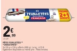 Pâtes Feuilletées - Croustipate en promo chez E.Leclerc Pâtes Feuilletées - Croustipate dans le catalogue E.Leclerc