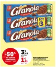 Biscuits chocolat au lait - GRANOLA en promo chez Hyper U Alès à 1,91 €