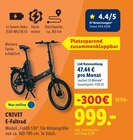 E-Faltrad im Lidl Prospekt E-Faltrad von CRIVIT im aktuellen Lidl Prospekt für 999,00 €