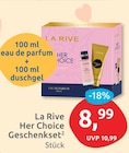 Her Choice Geschenkset von La Rive für 8,99 € bei budni im Angebot Her Choice Geschenkset von La Rive im aktuellen budni Prospekt