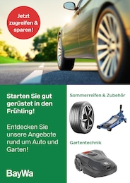 Aktueller BayWa AG Baumärkte Prospekt für Seeshaupt: Starten Sie gut gerüstet in den Frühling! mit 1 Seite, 14.03.2026 - 31.05.2026