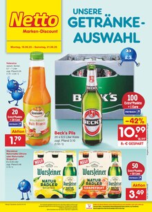 Warsteiner im aktuellen Netto Marken-Discount Prospekt (Potsdam) Warsteiner im Netto Marken-Discount Prospekt "Aktuelle Angebote" mit 63 Seiten (Potsdam)