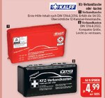 Verbandtasche Angebote von Kalff bei Marktkauf Hof für 4,99 €