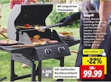 Gasgrill von GRILLMEISTER für 99,99 € bei Lidl im Angebot Gasgrill von GRILLMEISTER im aktuellen Lidl Prospekt