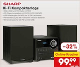Hi-Fi Kompaktanlage bei Netto Marken-Discount im Prospekt "" für 99,99 €