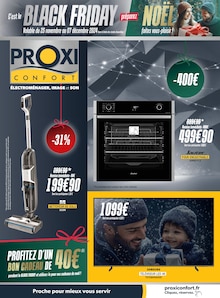 Prospectus Proxi Confort à Marseille, "C'est le BLACK FRIDAY préparez NOËL", 8 pages de promos valables du 25/11/2024 au 07/12/2024