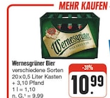 Bier bei nah und gut im Gersdorf Prospekt für 10,99 €