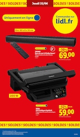 Promos Tefal dans le catalogue "SUPPORTEZ LES BLEUS !" de Lidl Tefal en promo dans le catalogue Lidl à la page 43