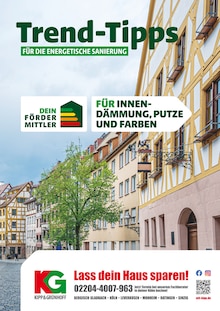 Kipp & Grünhoff Prospekt Trend-Tipps FÜR DIE ENERGETISCHE SANIERUNG mit  Seiten in Grevenbroich und Umgebung