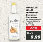 »Eichsfelder Obstwiese« Obstwasser Angebote von HUMBOLDT-KELLER bei Kaufland Göttingen für 9,99 €