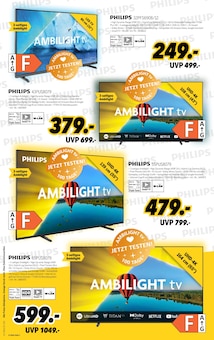 Fernseher im MEDIMAX Prospekt "MARKENTAGE" mit 10 Seiten (Kamp-Lintfort)