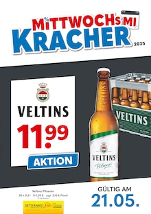 Aktueller Getränkeland Prospekt für Malchow und Ungebung, Seite zum blättern Getränkeland Prospekt Mittwochskracher mit Seite in Malchow und Umgebung