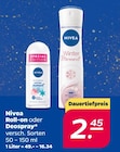 Roll-on oder Deospray Angebote von Nivea bei Netto mit dem Scottie Halle für 2,45 €