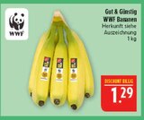 Gut & Günstig Bananen im Angebot bei Marktkauf in Bautzen Gut & Günstig Bananen Angebote von WWF bei Marktkauf Bautzen für 1,29 €