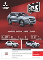 Aktueller Mitsubishi Werkstatt & Auto Prospekt in Itzehoe und Umgebung, "Mitsubishi Angebote" mit 8 Seiten, 22.03.2025 - 19.04.2025