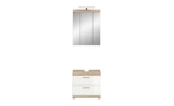 Badmöbel-Set SCHLOONSEE 2 teilig inklusive LED Beleuchtung bestehend aus: Waschbeckenunterschrank Spiegelschrank LED Badaufsatzleuchte Schloonsee im Angebot bei Höffner in Kassel Badmöbel-Set SCHLOONSEE 2 teilig inklusive LED Beleuchtung bestehend aus: Waschbeckenunterschrank Spiegelschrank LED Badaufsatzleuchte Schloonsee Angebote bei Höffner Kassel für 249,00 €