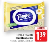 EDEKA Tamm - feuchte Toilettentücher Angebot im Prospekt feuchte Toilettentücher bei EDEKA im Tamm Prospekt für 1,39 €
