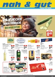 Aktueller nah und gut Supermarkt Prospekt in Hartenstein und Umgebung, "Wir lieben Lebensmittel!" mit 4 Seiten, 16.12.2024 - 21.12.2024