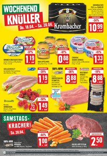 Krombacher im EDEKA Prospekt "Aktuelle Angebote" mit 16 Seiten (Mülheim (Ruhr))