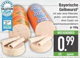 Bayerische Gelbwurst mit Petersilie  im aktuellen EDEKA Prospekt für 0,99 €