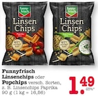 Linsenchips oder Popchips Angebote von Funnyfrisch bei E center Ettlingen für 1,49 €