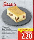 Pflaumen-Quarkkuchen von Schäfer's im aktuellen E center Prospekt