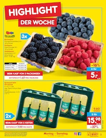 Wasser im Netto Marken-Discount Prospekt "Aktuelle Angebote" mit 71 Seiten (Berlin)