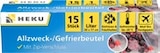 Allzweck-/Gefrierbeutel von HEKU für 1,11 € bei Thomas Philipps im Angebot Allzweck-/Gefrierbeutel von HEKU im aktuellen Thomas Philipps Prospekt