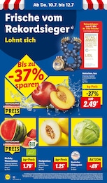 Wassermelone Angebot & Preis im aktuellen Lidl Prospekt Wassermelone Angebot im aktuellen Lidl Prospekt auf Seite 50