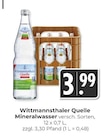 Aktuelle Wasser Angebote bei Hieber in Freiburg (Breisgau) Aktuelles Mineralwasser Angebot bei Hieber in Freiburg (Breisgau) ab 3,99 €