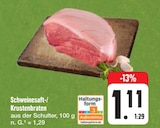 Schweinesaft-/Krustenbraten bei E center im Dietenhofen Prospekt für 1,11 €