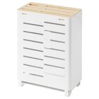 Messerblock Bambus/weiß von AVSTEG für 7,99 € bei IKEA im Angebot Messerblock Bambus/weiß von AVSTEG im aktuellen IKEA Prospekt