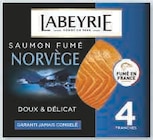 Promo 34% versés sur ma carte u sur la gamme saumon et truite fume labeyrie à  dans le catalogue Super U à Bompas