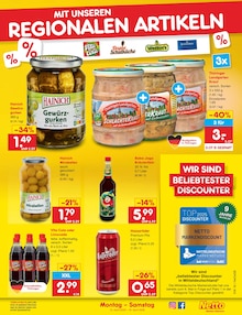 Sauerkraut im Netto Marken-Discount Prospekt "Aktuelle Angebote" mit 73 Seiten (Rostock)
