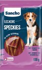 Hundenahrung Speckies im Angebot bei Netto Marken-Discount in Ravensburg Hundenahrung Speckies Angebote von Sancho bei Netto Marken-Discount Ravensburg für 0,55 €